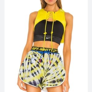 Rare Nike X OFF-WHITE NRG X Cross Bib Optic Yellow M